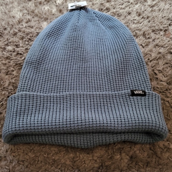 Vans Women's Blue Mirage Waffle Beanie Fall Cotton 102025 - Picture 3 of 6